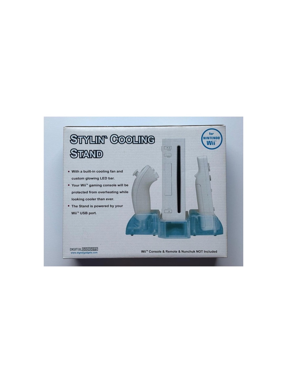 Digital Gadgets Stylin' Cooling Stand for Nintendo Wii
